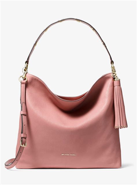 michael kors brooklyn large shoulder|Michael Kors Brooklyn medium pebbled.